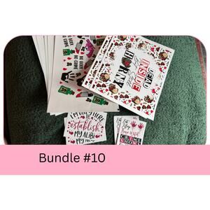 UVDTF Decals and Wraps Bundle #10 True Crime